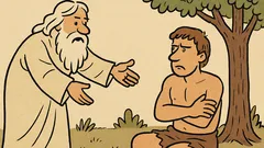 Dowcip: Bóg mówi do Adama: daj żebro!