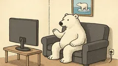 Dowcip: Podobno Netflix kręci o niedźwiadku polarnym...