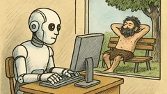 Dowcip: AI rośnie, a ludzie maleją...