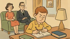 Dowcip: Samouk to taki uczeń...