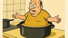 Dowcip: Tłuszcze rozpuszczają się w rondlu...