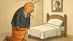 Dowcip: Miał wyrzuty sumienia, stał się robakiem