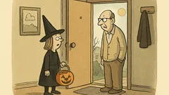 Dowcip: Przychodzi duch na Halloween…