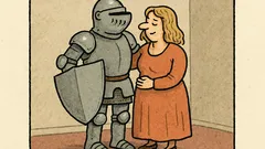 Dowcip: Grażyna była mu bliska duszą i zbroją