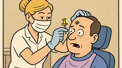 Dowcip: Higienistka wycisnęła mi kleszcza pinezką