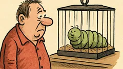 Dowcip: Ale zapasionego robaczka na klatce widziałem...