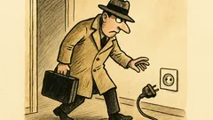 Dowcip: Szpieg szukał kontaktu, trafił na wtyczkę