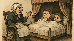 Dowcip: Synowie szlachty i piastunki straszne bajki