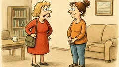 Dowcip: Wpada koleżanka—Internet nie działa?