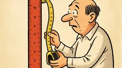 Dowcip: Linijka dwudziestocentymetrowa ma ponad 20