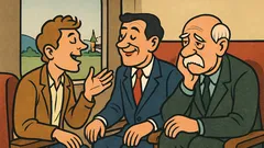 Dowcip: Wracają z wakacji we Francji