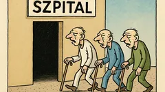 Dowcip: Chorzy szli do szpitala prawie umarci