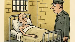 Dowcip: Chory więzień prosi o lekarza…