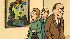 Dowcip: Niektóre obrazy Picassa można oglądać