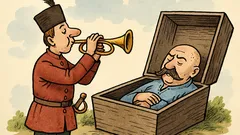 Dowcip: Po śmierci pan Wołodyjowski…