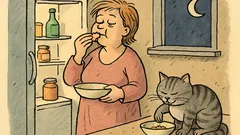 Dowcip: Najlepszym przyjacielem kobiety jest kot...