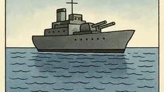 Dowcip: Dlaczego żelazny okręt trzyma się na wodzie?