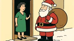 Dowcip: Przychodzi Mikołaj do baru...