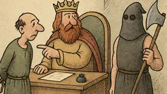 Dowcip: Karol Wielki kazał sądzić przed zabiciem