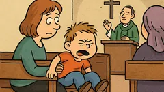 Dowcip: Już prawie koniec mszy...