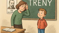 Dowcip: Jaś tłumaczy „Treny” po swojemu
