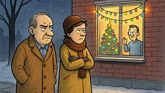 Dowcip: Gdy sąsiad w listopadzie włącza choinkę